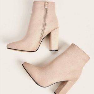 Chunky heel Ankle Booties *New*
